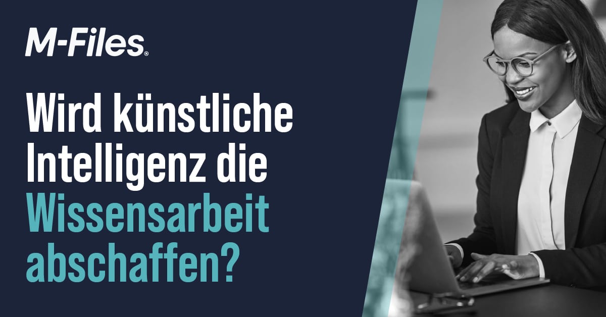 Wird künstliche Intelligenz die Wissensarbeit abschaffen?