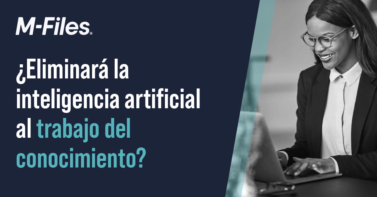 ¿Eliminará la inteligencia artificial al trabajo del conocimiento?