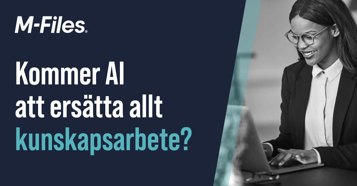 Kommer AI att ersätta allt kunskapsarbete?